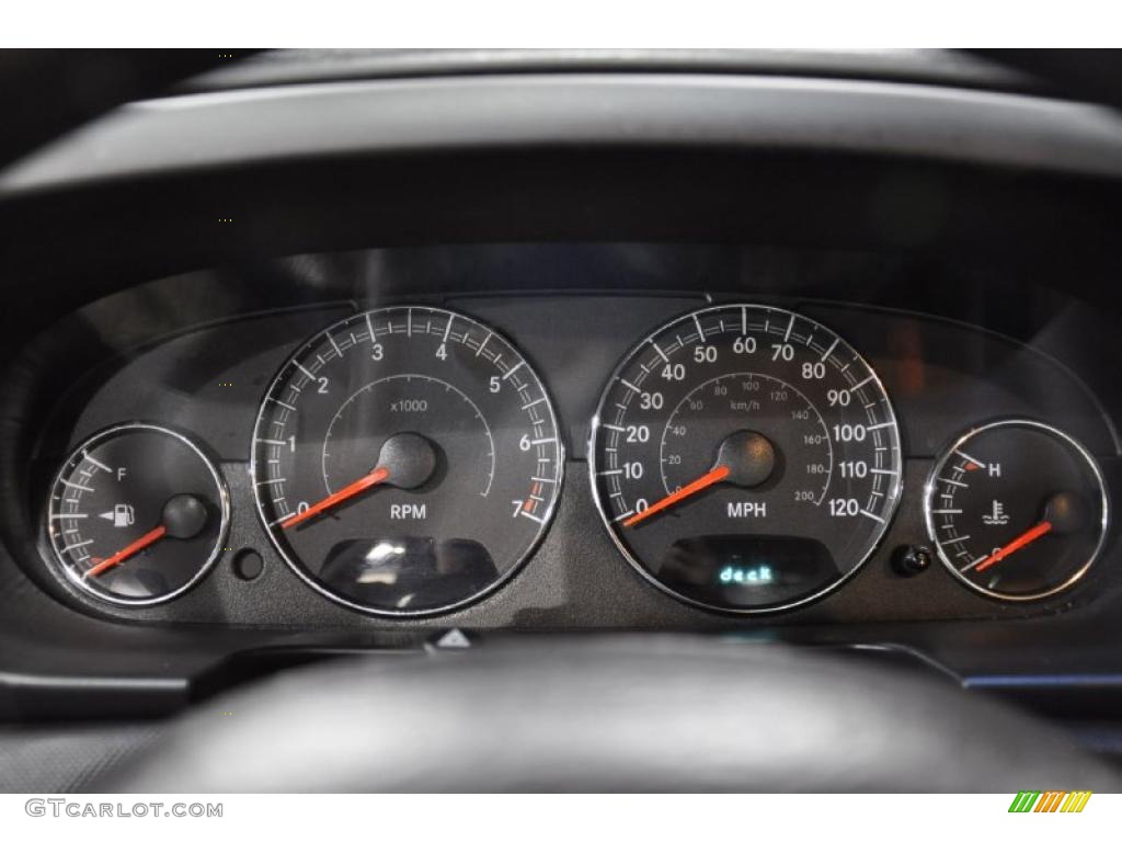 2006 Chrysler Sebring Sedan Gauges Photo #44068625
