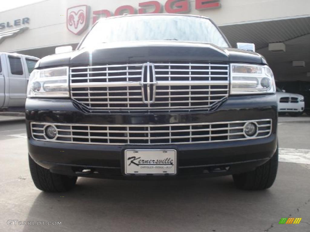 2008 Navigator Luxury - Black / Stone photo #8