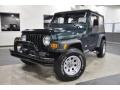 2000 Forest Green Pearl Jeep Wrangler SE 4x4  photo #2