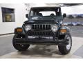 2000 Forest Green Pearl Jeep Wrangler SE 4x4  photo #3