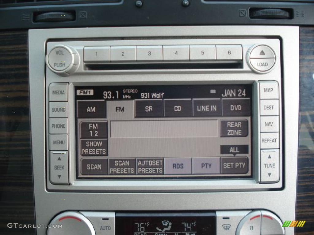 2008 Navigator Luxury - Black / Stone photo #25