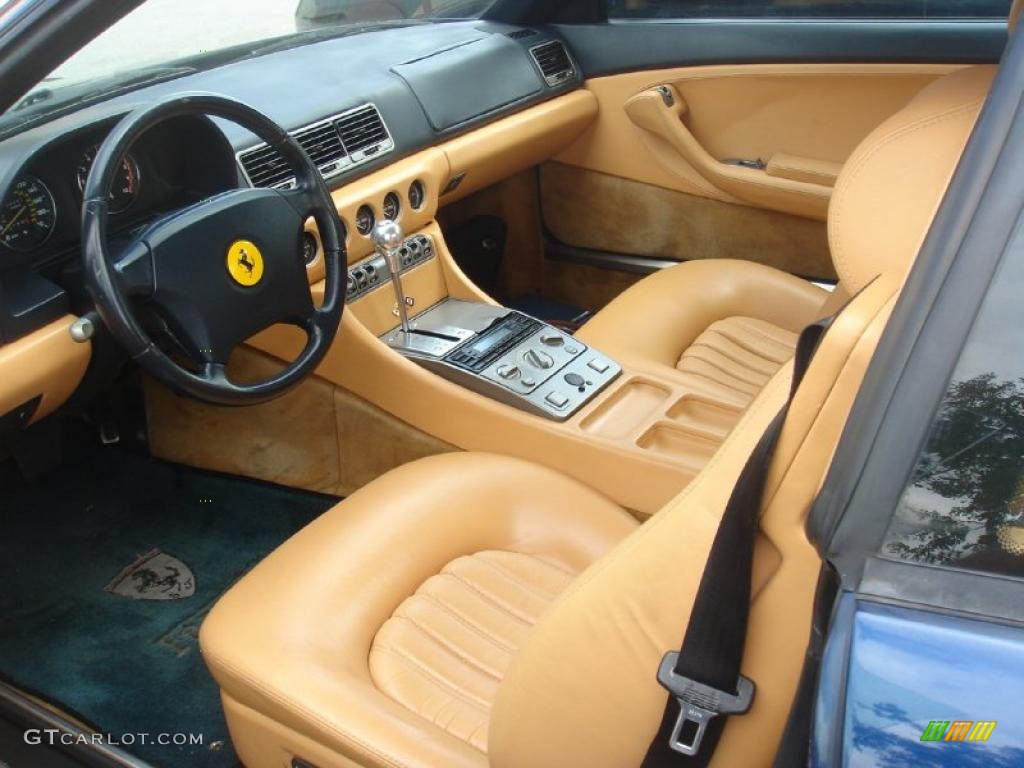 Beige Interior 1998 Ferrari 456 GTA Photo #44071898
