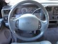 Medium Flint 2002 Ford F250 Super Duty Lariat SuperCab 4x4 Steering Wheel