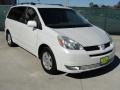 2004 Arctic Frost White Pearl Toyota Sienna XLE  photo #1
