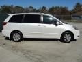 2004 Arctic Frost White Pearl Toyota Sienna XLE  photo #2