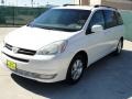 2004 Arctic Frost White Pearl Toyota Sienna XLE  photo #7