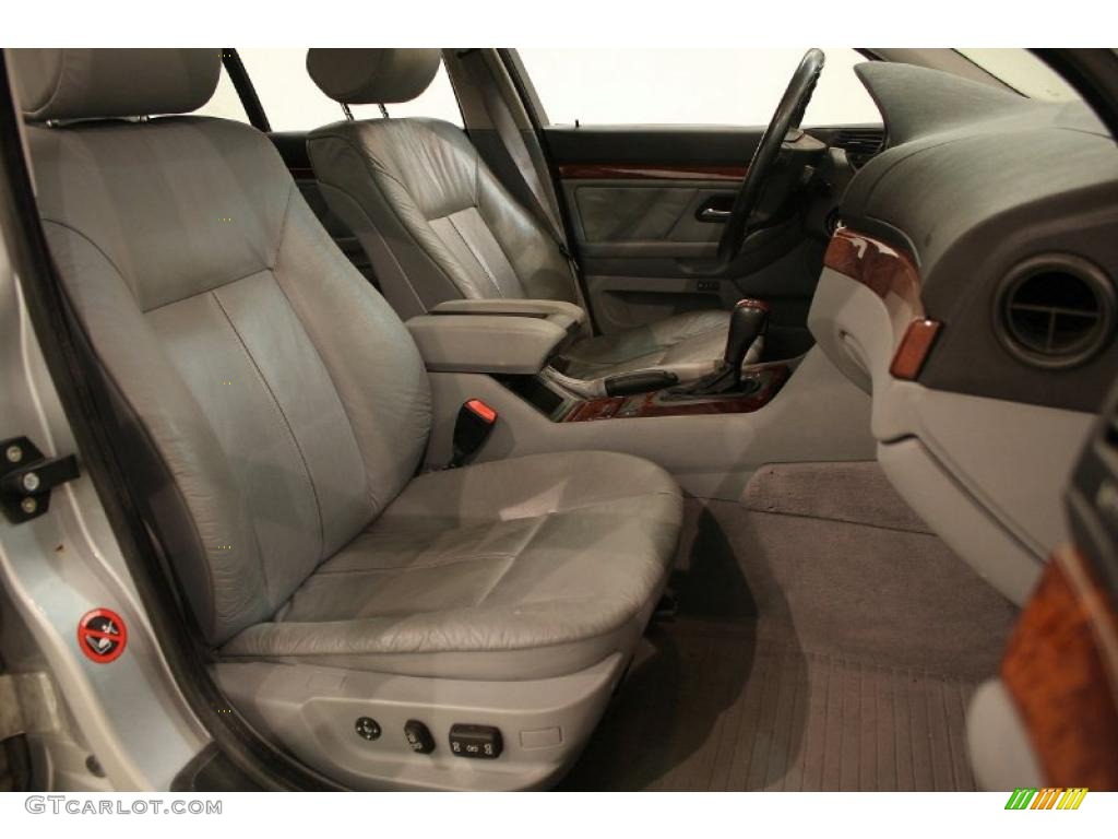 Gray Interior 1997 BMW 5 Series 528i Sedan Photo #44079604