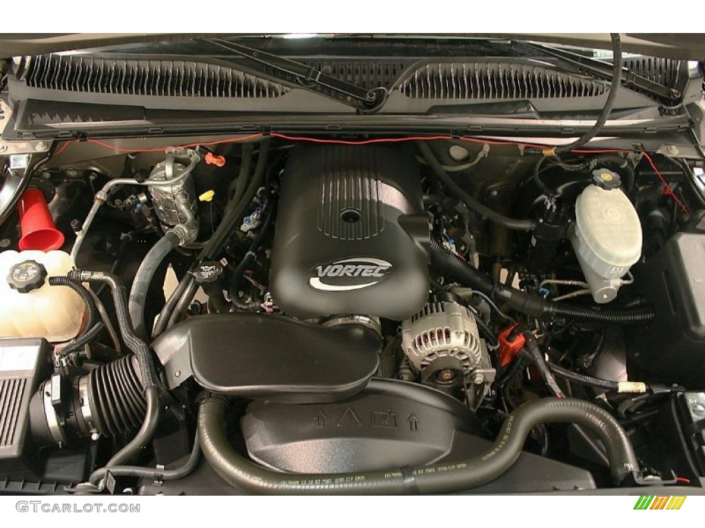 2003 GMC Sierra 1500 SLE Extended Cab 4x4 4.8 Liter OHV 16-Valve Vortec V8 Engine Photo #44080478