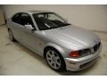 2001 Titanium Silver Metallic BMW 3 Series 325i Coupe  photo #1