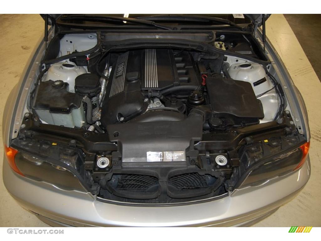 2001 BMW 3 Series 325i Coupe 2.5L DOHC 24V Inline 6 Cylinder Engine Photo #44083458