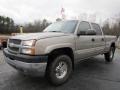 2003 Light Pewter Metallic Chevrolet Silverado 2500HD LS Crew Cab 4x4  photo #3