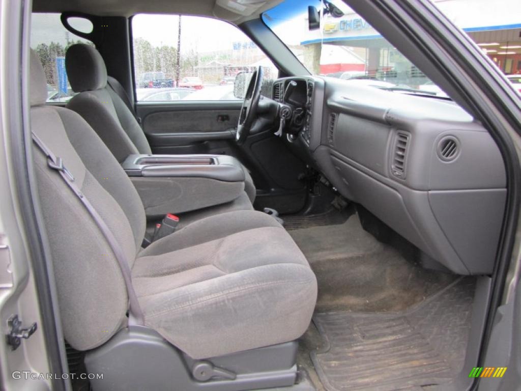 2003 Silverado 2500HD LS Crew Cab 4x4 - Light Pewter Metallic / Medium Gray photo #13