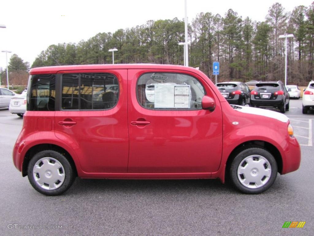 Scarlet Red Metallic 2011 Nissan Cube 1.8 S Exterior Photo #44084542