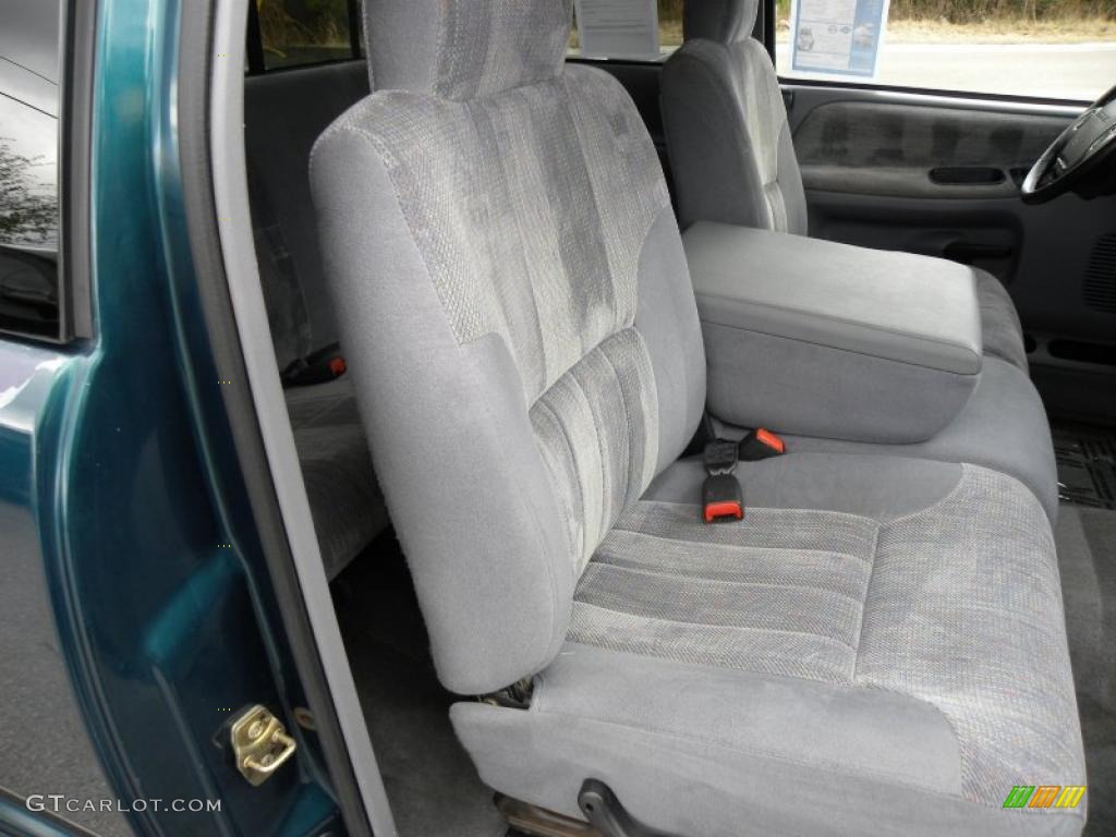 Mist Gray Interior 1997 Dodge Ram 1500 Laramie SLT Extended Cab Photo #44085861