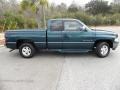 Emerald Green Metallic 1997 Dodge Ram 1500 Laramie SLT Extended Cab Exterior