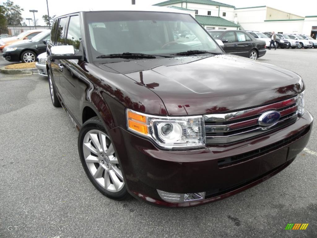 Bordeaux Reserve Red Metallic Ford Flex