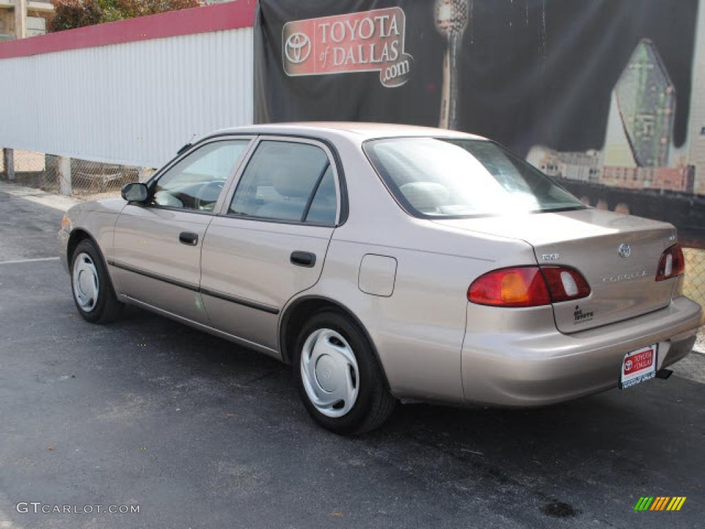 2000 Corolla CE - Sandrift Metallic / Pebble Beige photo #3