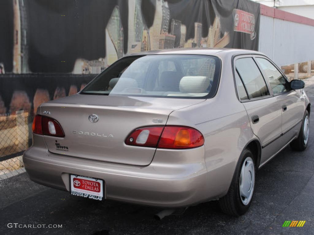 2000 Corolla CE - Sandrift Metallic / Pebble Beige photo #7