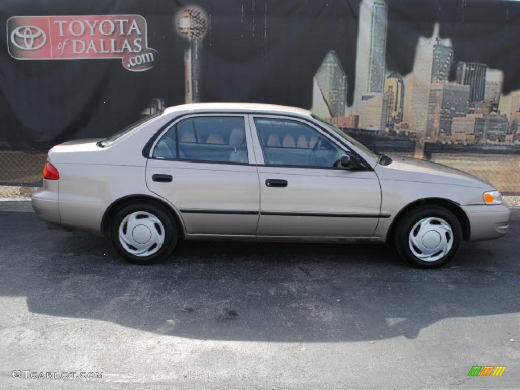 2000 Corolla CE - Sandrift Metallic / Pebble Beige photo #8
