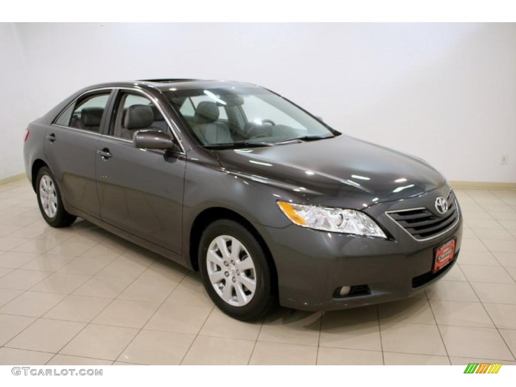 2008 Camry XLE V6 - Magnetic Gray Metallic / Ash photo #1