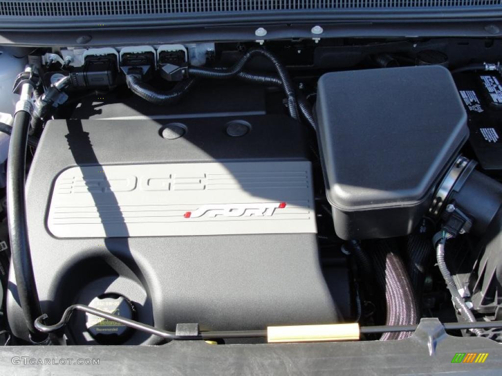 2011 Ford Edge Sport 3.7 Liter DOHC 24-Valve TiVCT V6 Engine Photo #44090467