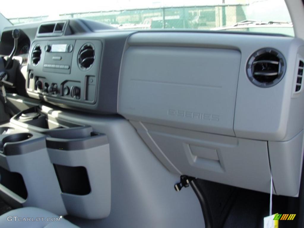 2011 Ford E Series Van E150 Commercial Medium Flint Dashboard Photo #44091844