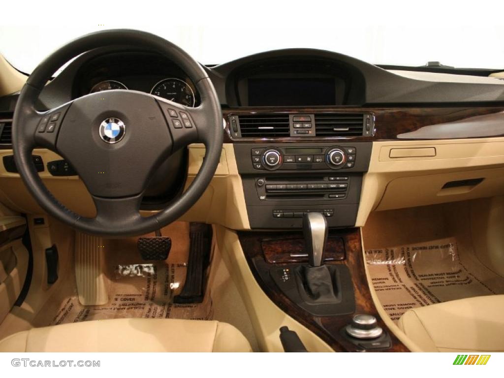 2008 3 Series 328xi Sedan - Black Sapphire Metallic / Beige Dakota Leather photo #24