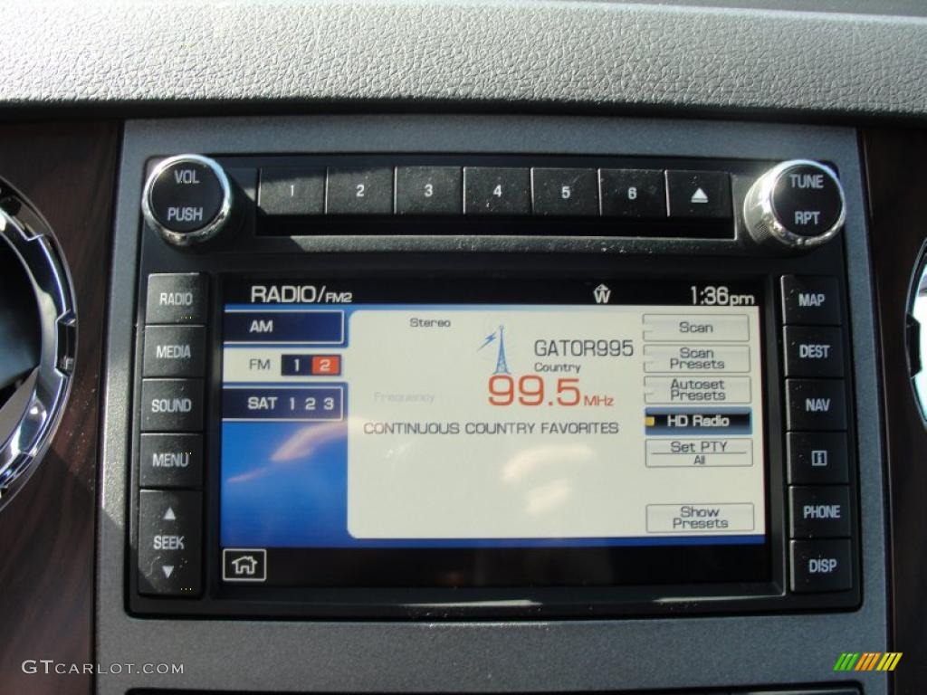 2011 Ford F350 Super Duty Lariat Crew Cab 4x4 Dually Navigation Photo #44093385