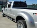 2011 Ingot Silver Metallic Ford F350 Super Duty XLT Crew Cab 4x4 Dually  photo #5