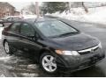 Nighthawk Black Pearl - Civic EX Sedan Photo No. 3