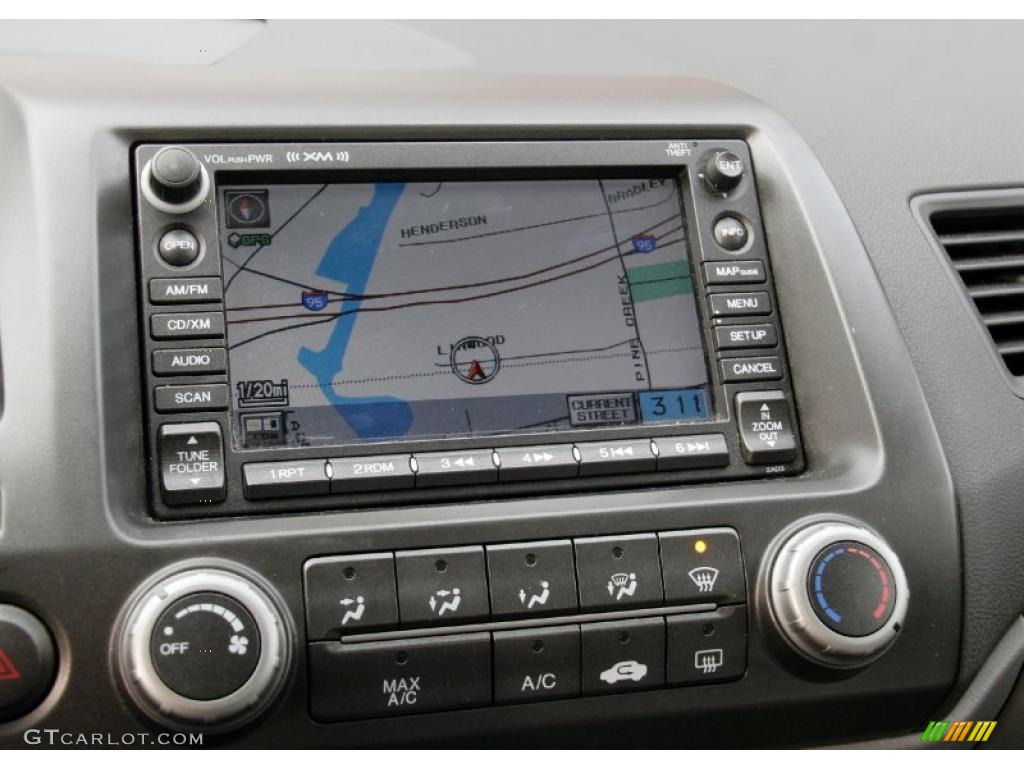 2008 Honda Civic EX Sedan Navigation Photo #44097776