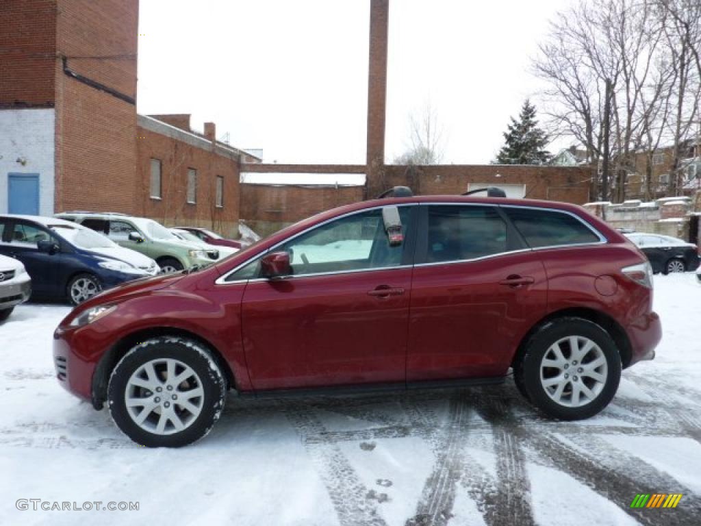 2008 CX-7 Sport - Copper Red Mica / Sand photo #1