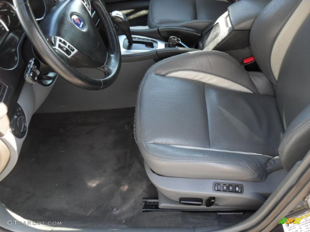 2004 9-3 Aero Sedan - Espresso Black Metallic / Slate Gray photo #7
