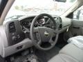 Summit White - Silverado 3500HD Regular Cab Chassis Stake Truck Photo No. 12