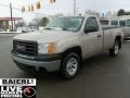 2008 Silver Birch Metallic GMC Sierra 1500 Regular Cab  photo #3