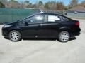 2011 Tuxedo Black Metallic Ford Fiesta S Sedan  photo #6