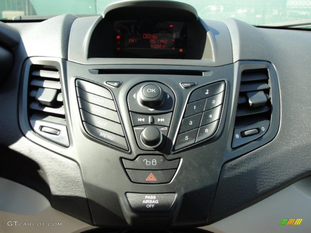 2011 Ford Fiesta S Sedan Controls Photo #44106233