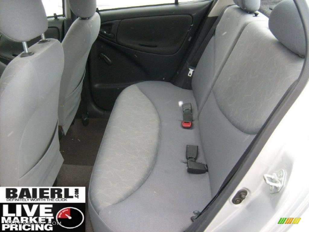 2003 ECHO Sedan - Silver Streak Mica / Shadow Gray photo #13