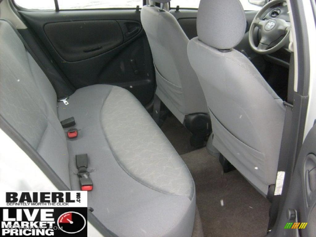 2003 ECHO Sedan - Silver Streak Mica / Shadow Gray photo #16