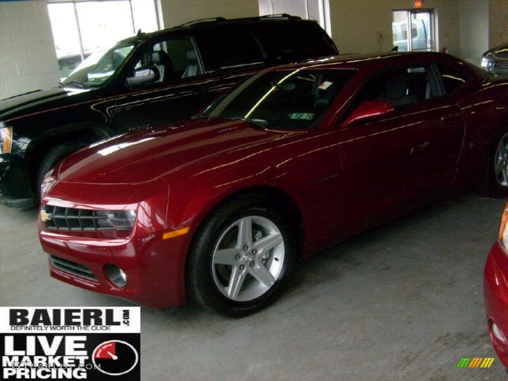 2010 Camaro LT Coupe - Red Jewel Tintcoat / Black photo #1