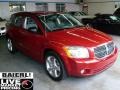 2007 Inferno Red Crystal Pearl Dodge Caliber R/T  photo #5
