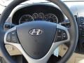 Beige 2011 Hyundai Elantra Touring GLS Steering Wheel