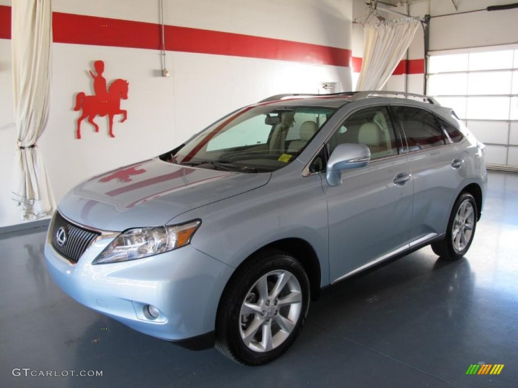 Cerulean Blue Metallic Lexus RX