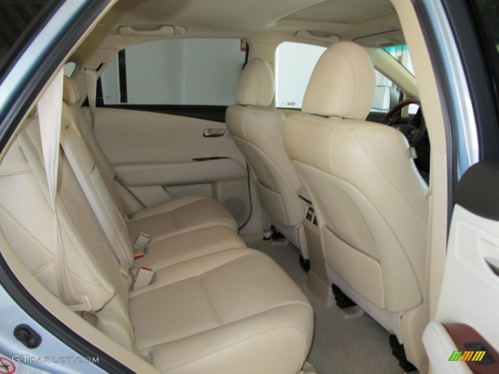 Parchment/Brown Walnut Interior 2010 Lexus RX 350 Photo #44109166