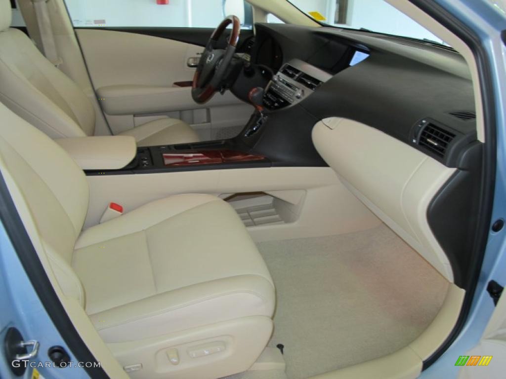 2010 RX 350 - Cerulean Blue Metallic / Parchment/Brown Walnut photo #11
