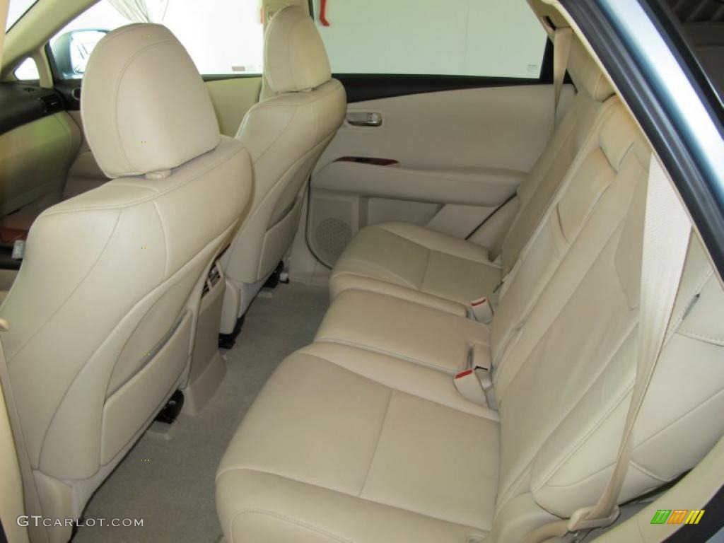 Parchment/Brown Walnut Interior 2010 Lexus RX 350 Photo #44109210