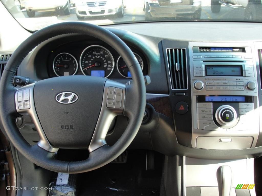 2011 Hyundai Veracruz Limited Saddle Leather Dashboard Photo #44109862