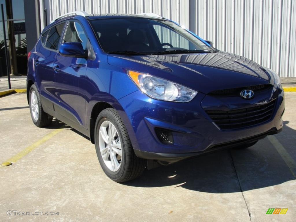 Iris Blue Hyundai Tucson