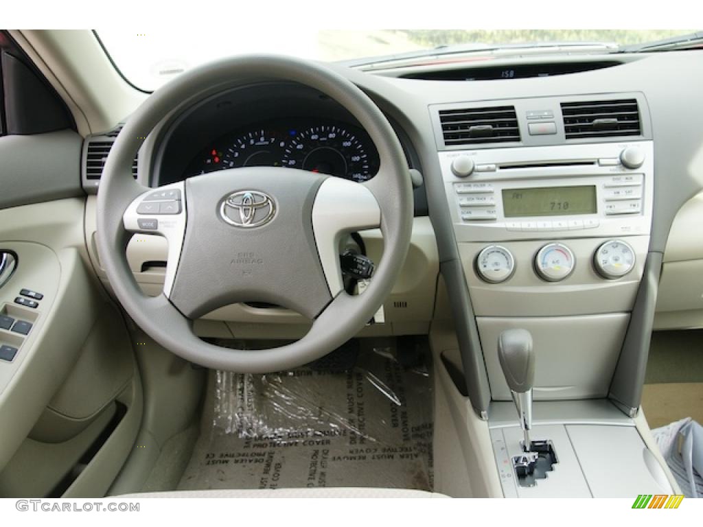 2011 Toyota Camry LE Bisque Dashboard Photo #44110946