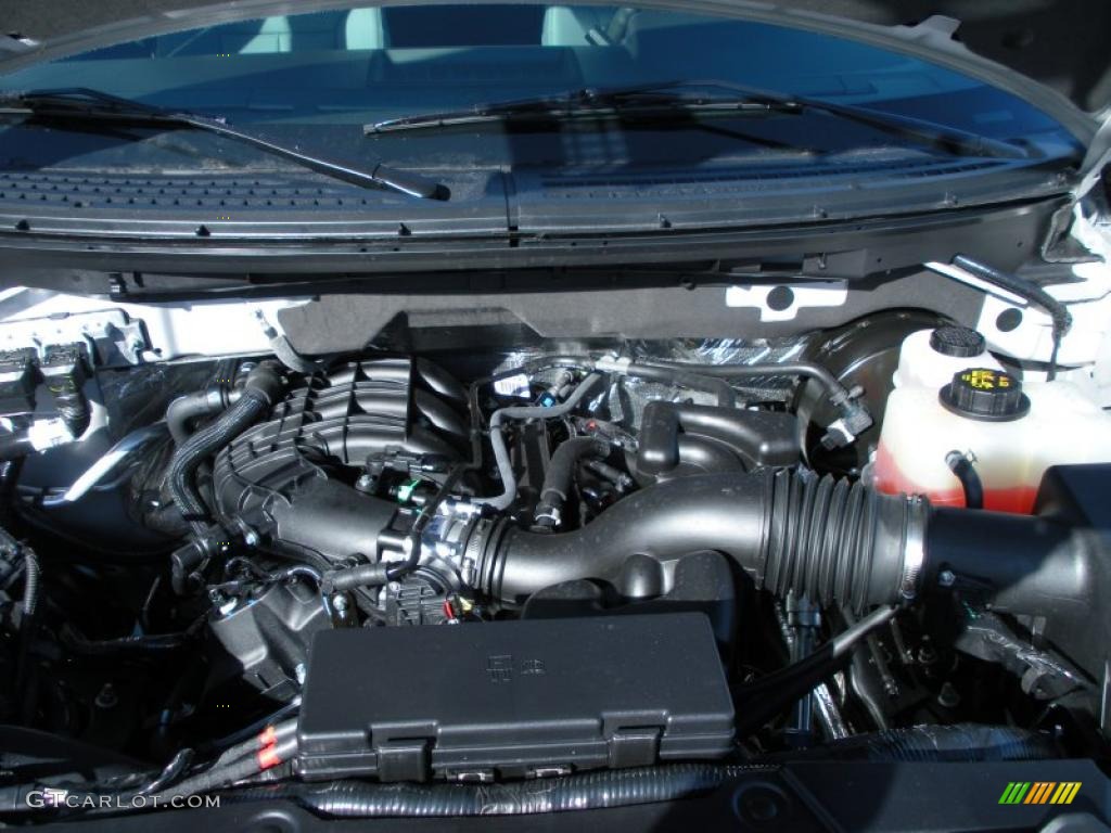 2011 Ford F150 XL Regular Cab 3.7 Liter Flex-Fuel DOHC 24-Valve Ti-VCT V6 Engine Photo #44111682
